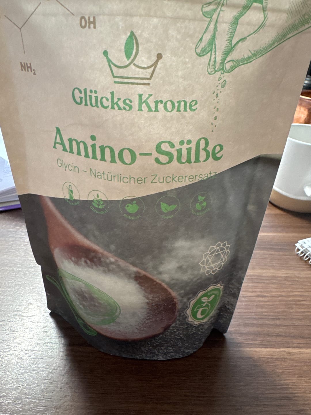 Customer photo review of Amino-Süße (L-Glycin) - 250g