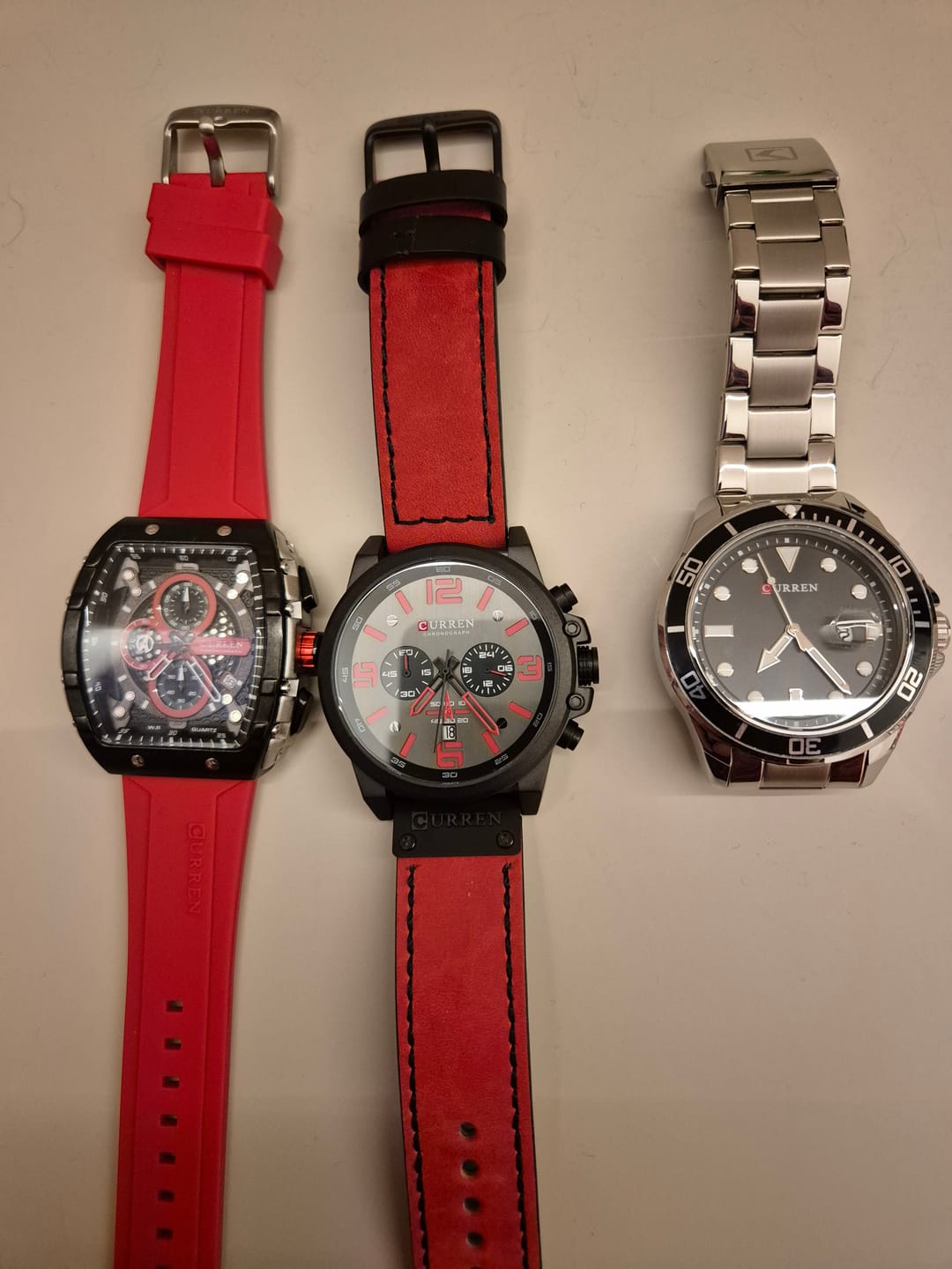 Customer photo review of Curren Sub® orologio uomo acciaio