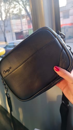 Susana Sarahi A. review of Crossbody Arandas • Negro Liso image 1 out of 1