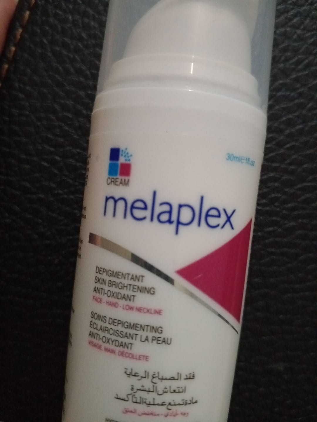 Customer photo review of Melaplex Cream