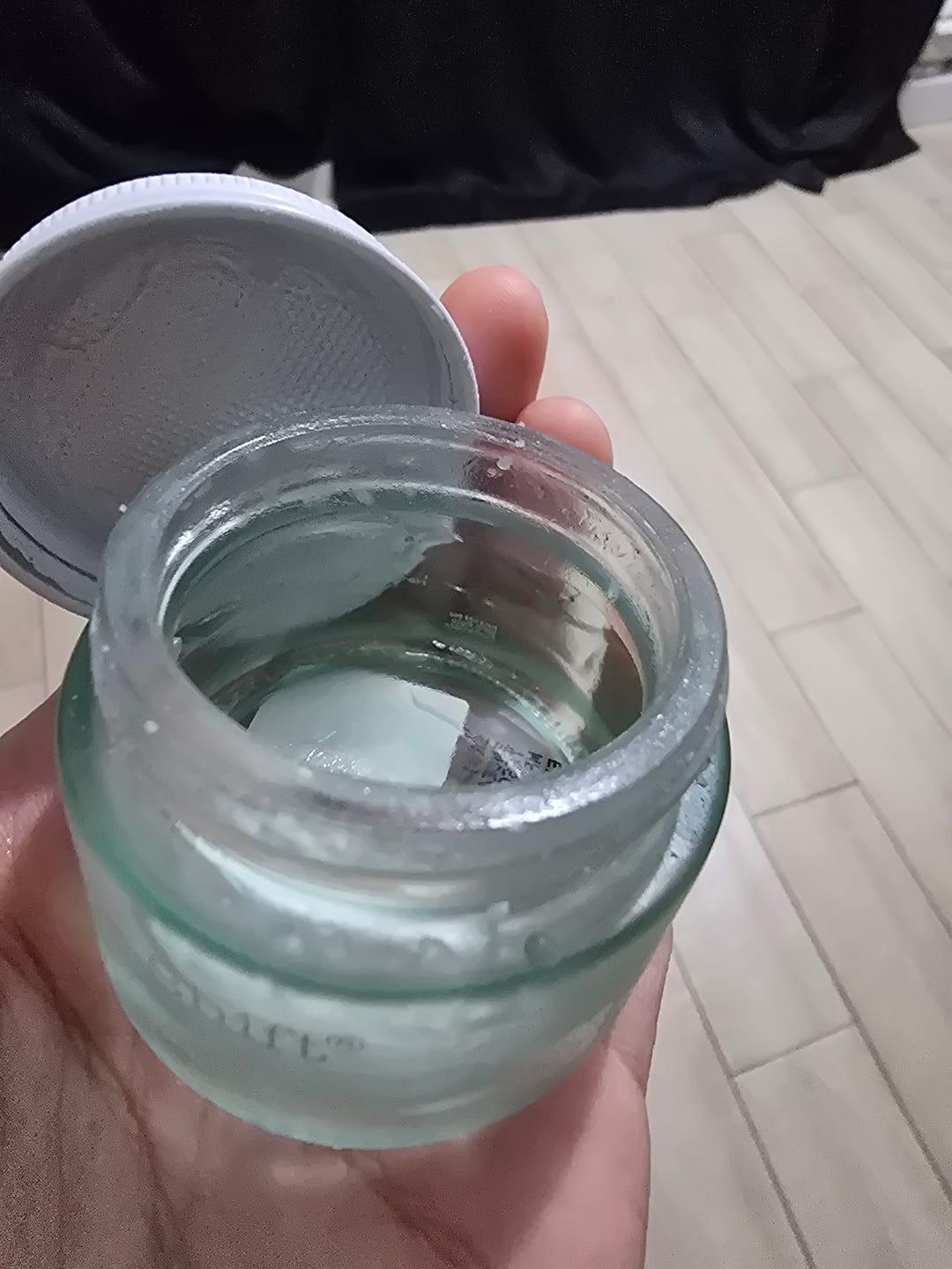 Customer photo review of Brightening UV Sunscreen & Skin Primer with SPF 50 UVA/UVB PA++