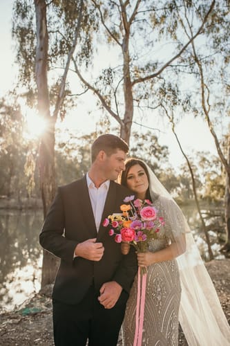 Customer photo review of Bright Silk Flowers