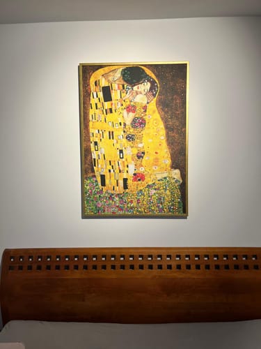 Customer photo review of Il Bacio di Klimt