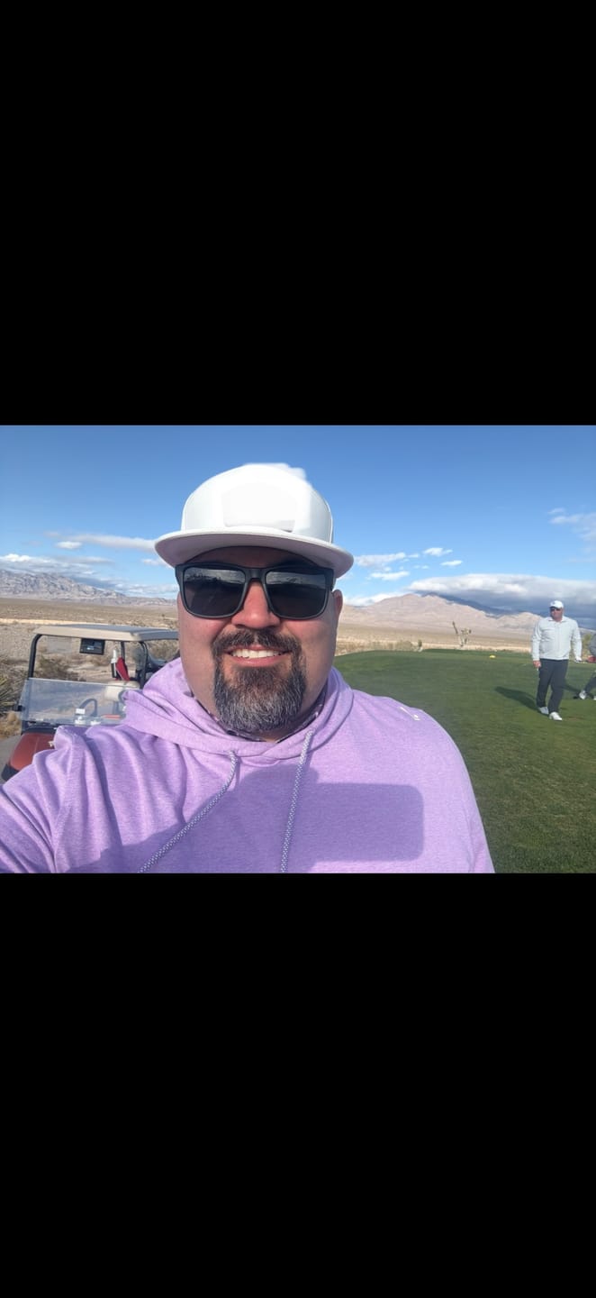 Customer photo review of Purple Course Hoodie