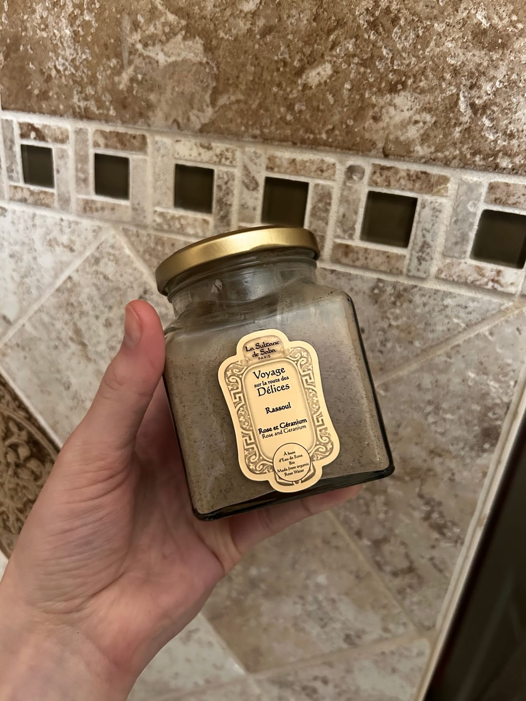 Customer photo review of Washing Paste with Rassoul - Rituals of Hammam