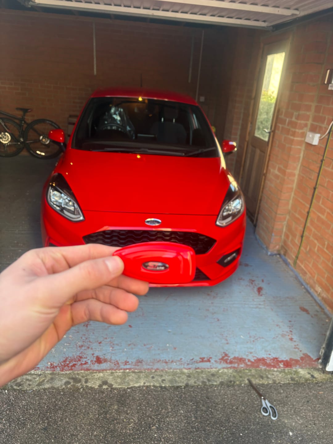 Customer photo review of Ford 'Keyless Start' Key Cover