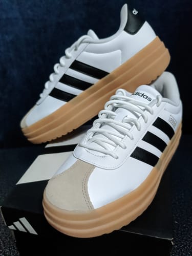 Customer photo review of adidas Women's Vl Court Bold Lifestyle Shoes
