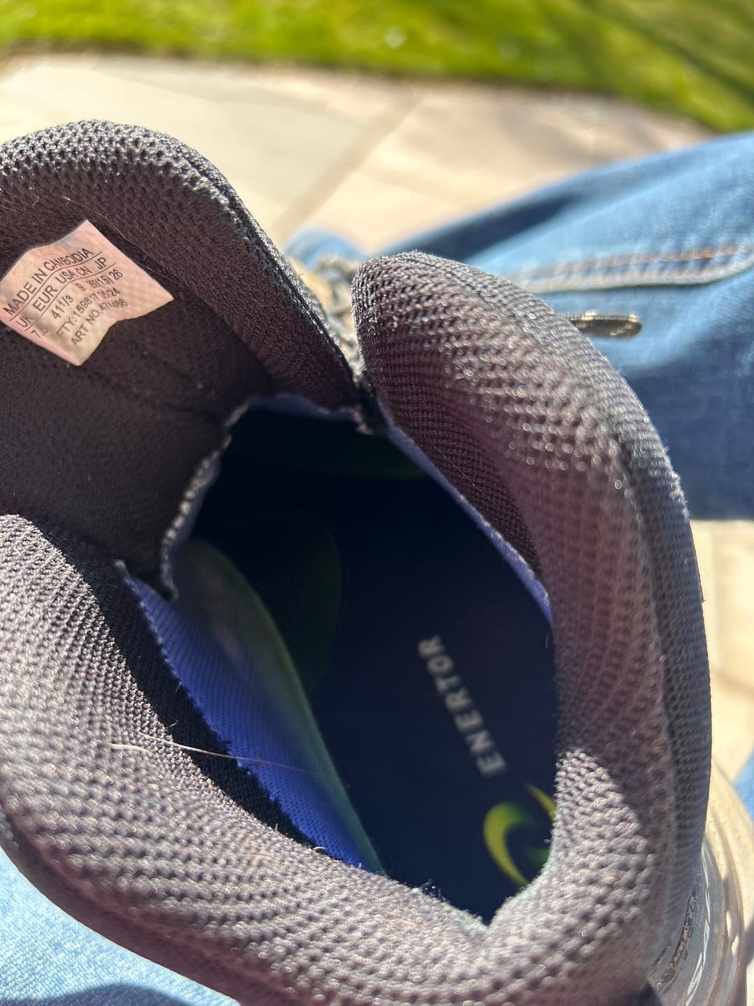 Customer photo review of Walking insoles