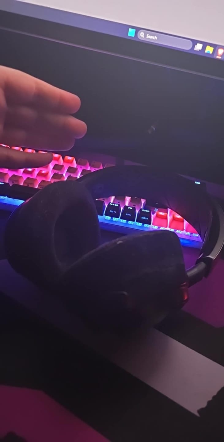 Customer photo review of Nova Pro Wireless Earpads - WC StealthZ