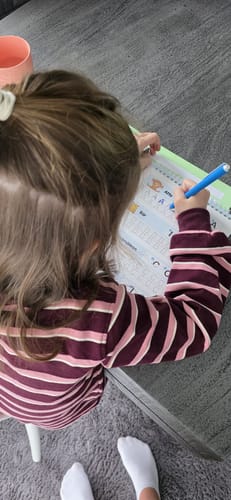 Customer photo review of Magische Übungshefte