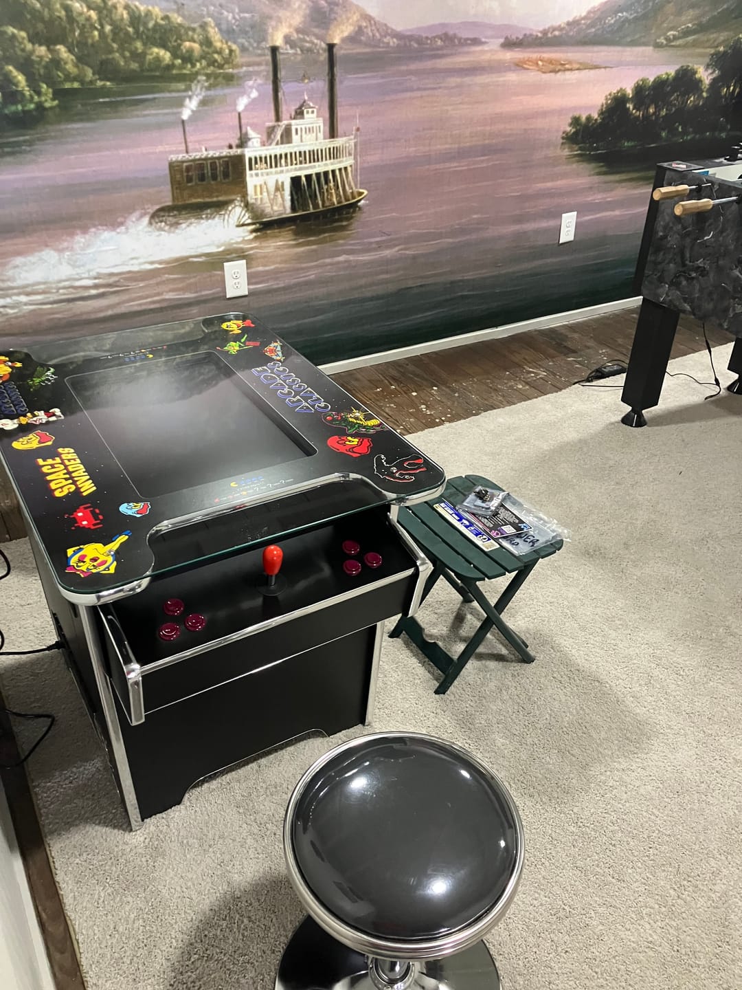 Customer photo review of Commercial Grade 60 games in 1 Arcade Commercial Cocktail Table Machine Retro Multi-cade LED