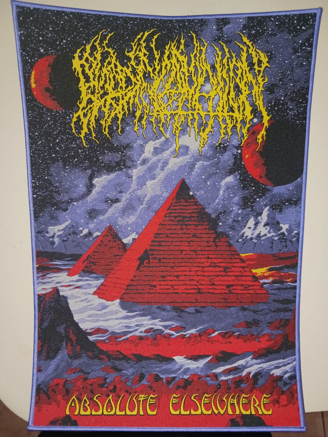 Customer photo review of Blood Incantation - Absolute Elsewhere - Backpatch