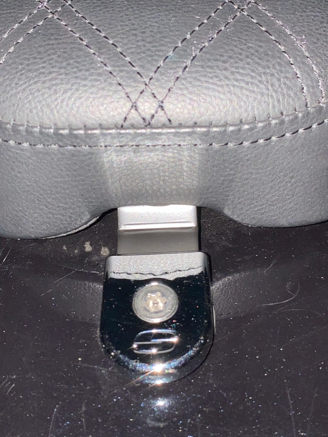 Customer photo review of SADDLEMEN CHROME SECURITY SCREW