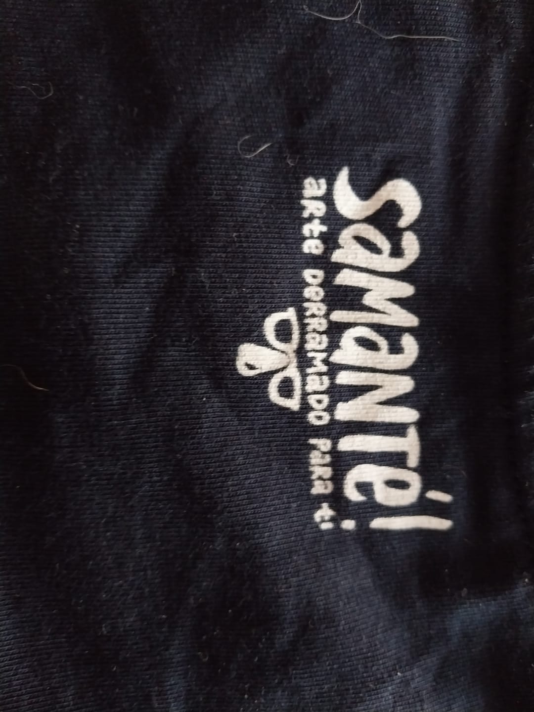 Customer photo review of Camiseta "Samanté!"