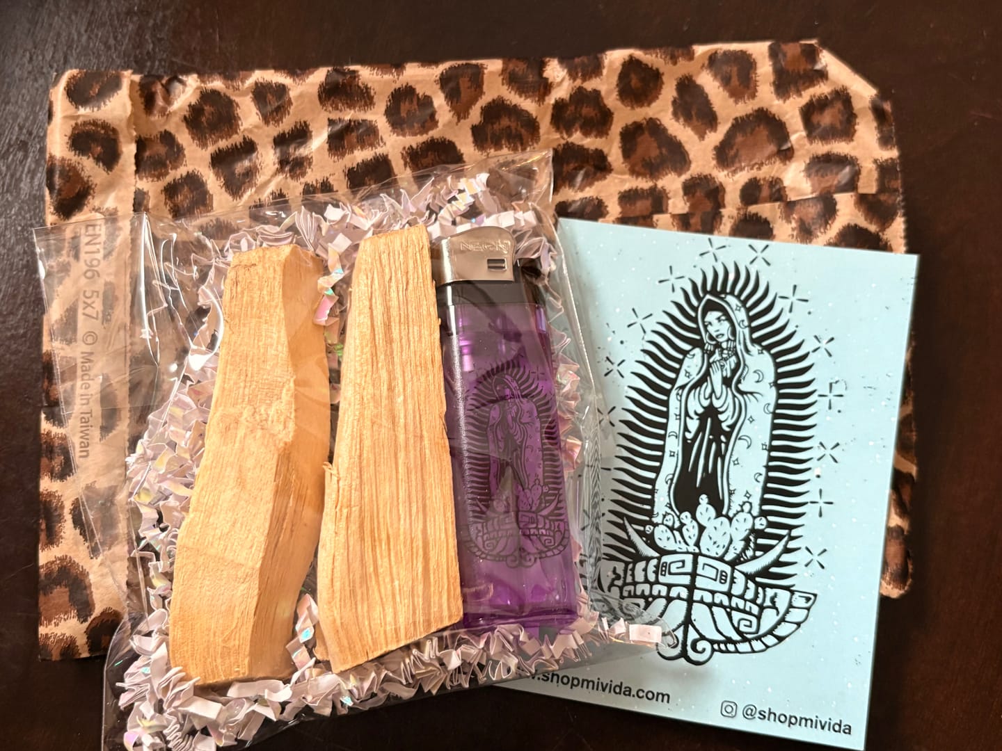 Customer photo review of Palo Santo Gift Pack