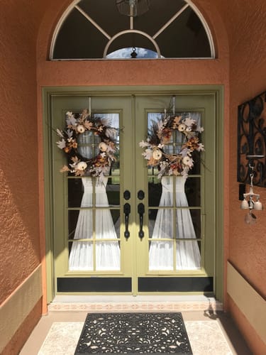 Customer photo review of Stratford Glass and Frame Kit (Full Lite)