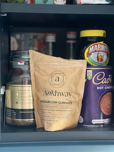 Customer photo review of Mushroom Gummies