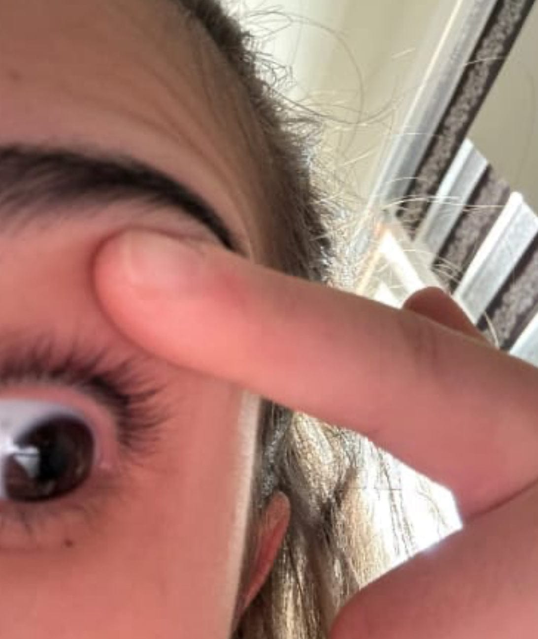 Customer photo review of Eyelash Growth Serum
