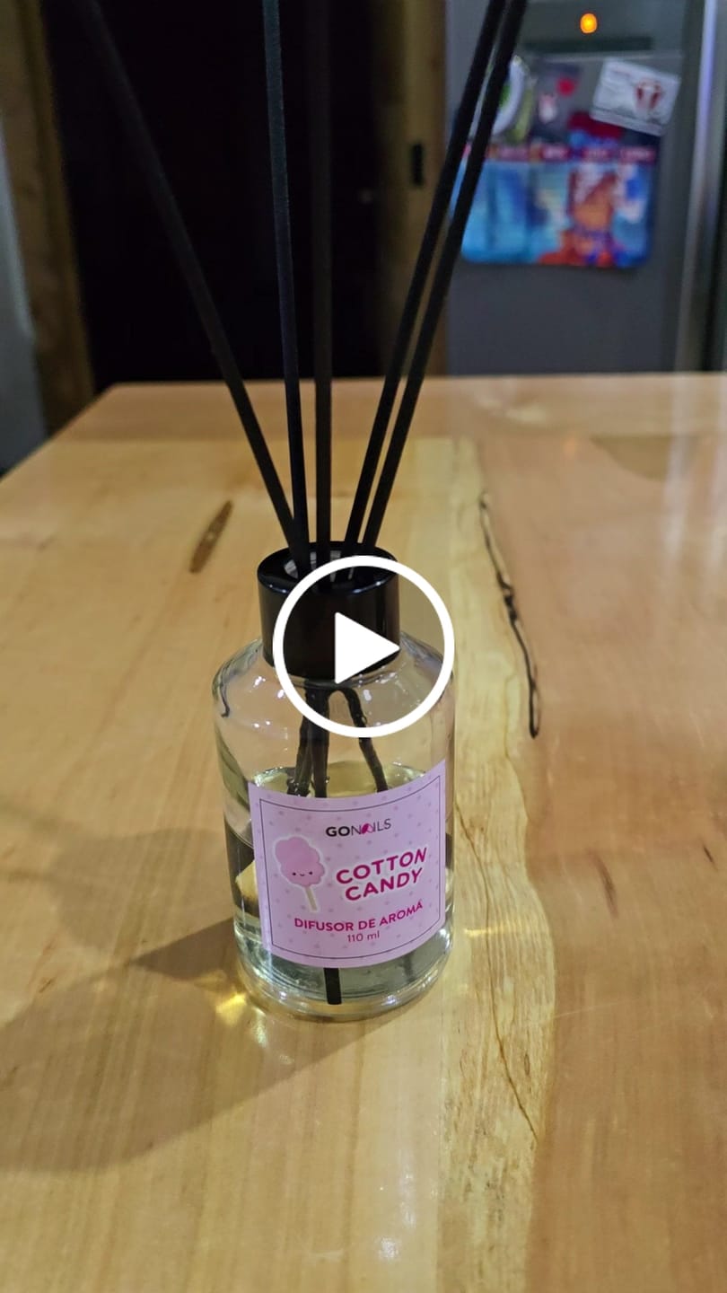 Customer video review of Difusor de Aroma - Cotton Candy 110 ml