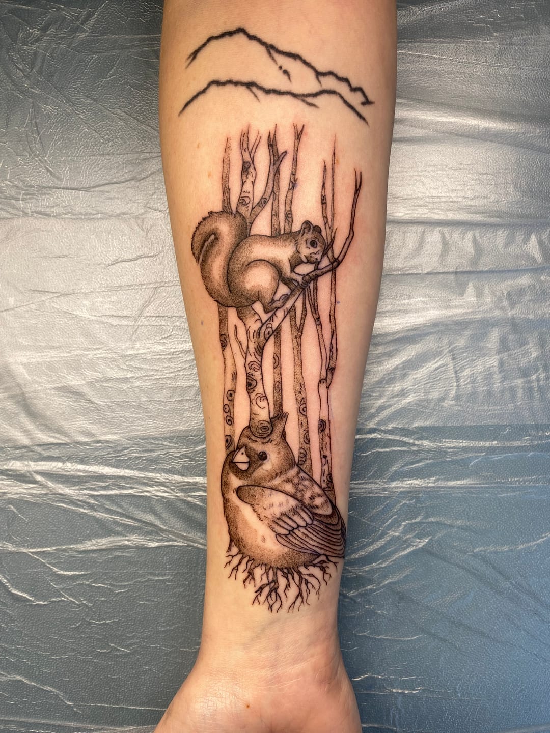 Customer photo review of Original Tattoo Armrest XL - pillow size 50x37cm - PATENTED