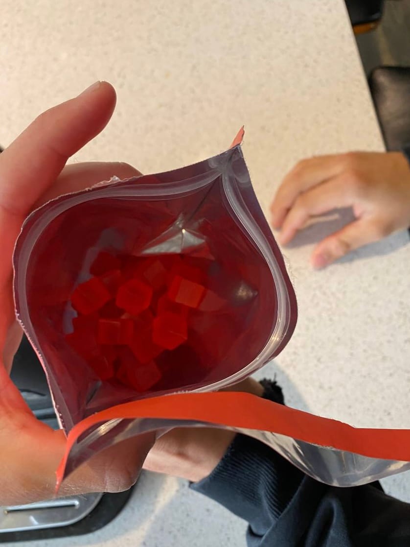 Customer photo review of Glow Gummies