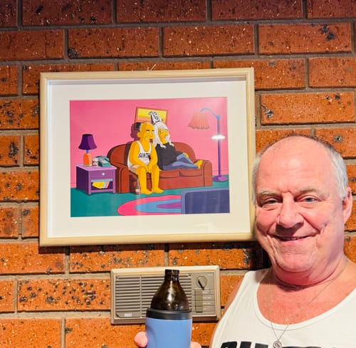 Customer photo review of Turn Me Yellow — Digital Portrait