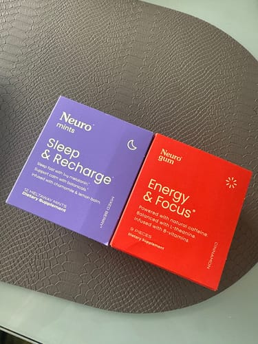 Customer photo review of Sleep & Recharge Mints