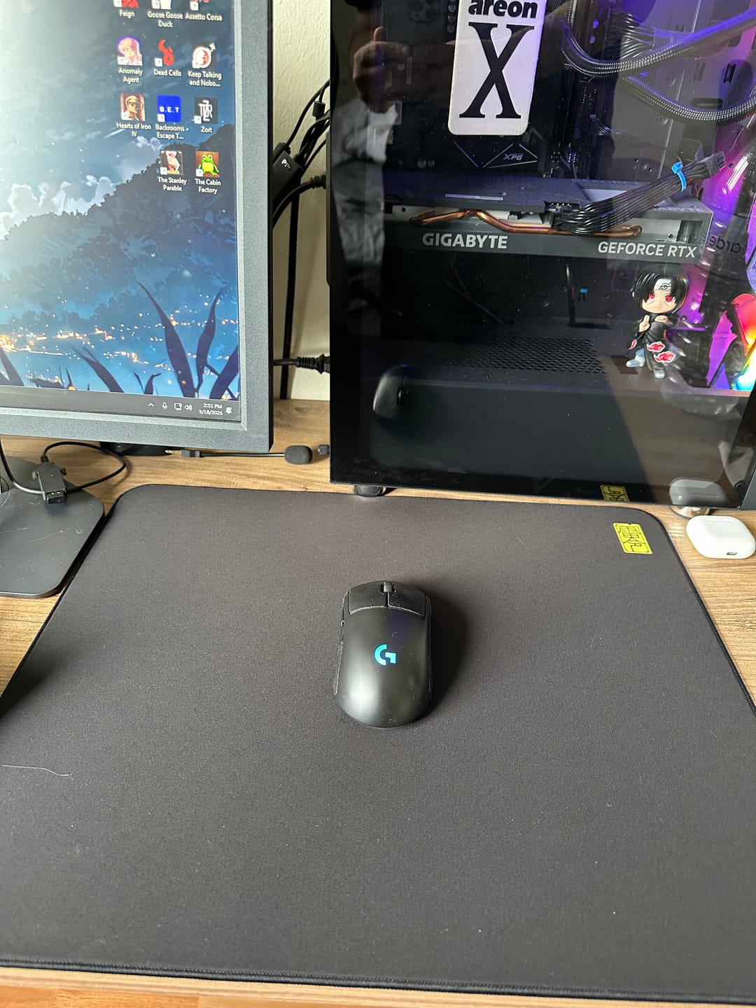Customer photo review of ESPTiger Shan Hai Series [Lei Ling] Poron Mousepad