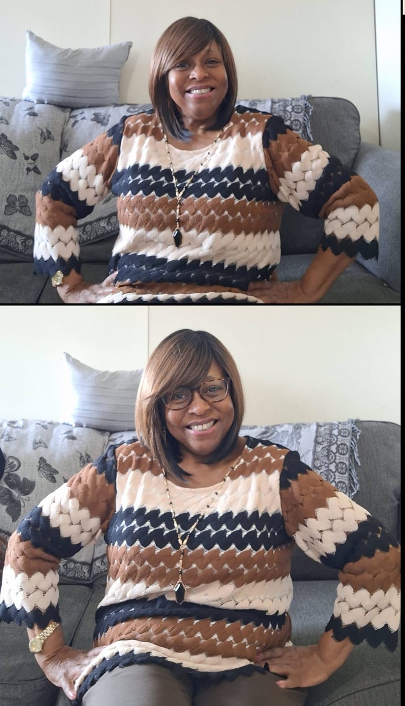 Customer photo review of Freetress Equal Full Wig - LITE 002