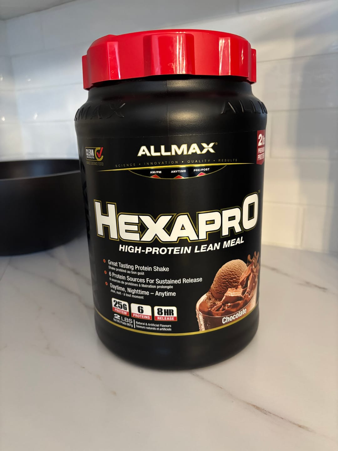 Customer photo review of Allmax - Hexapro 2lb