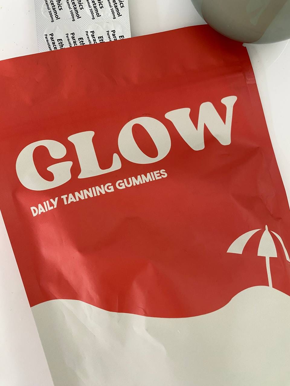 Customer photo review of Glow Gummies