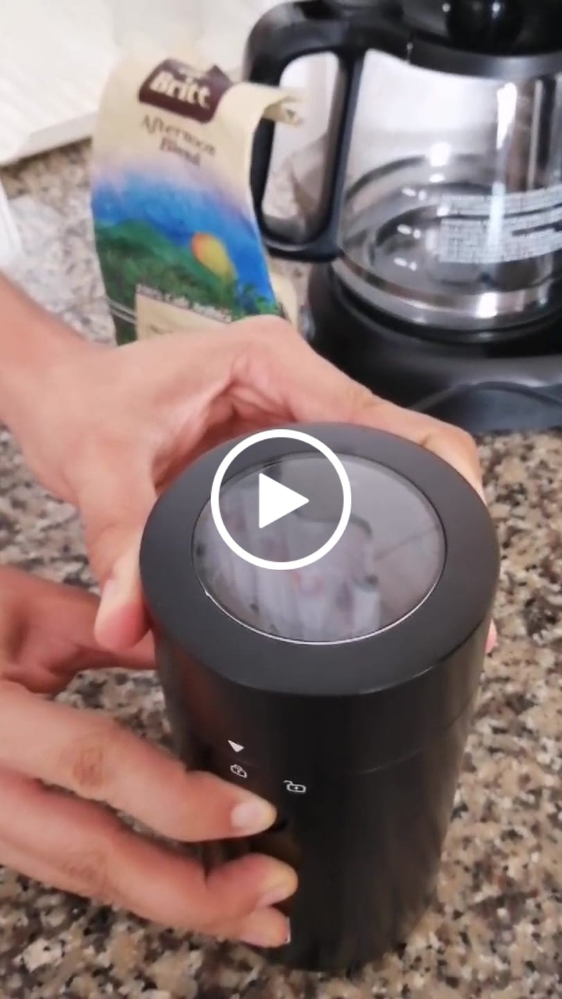 Customer video review of Molino Para Café