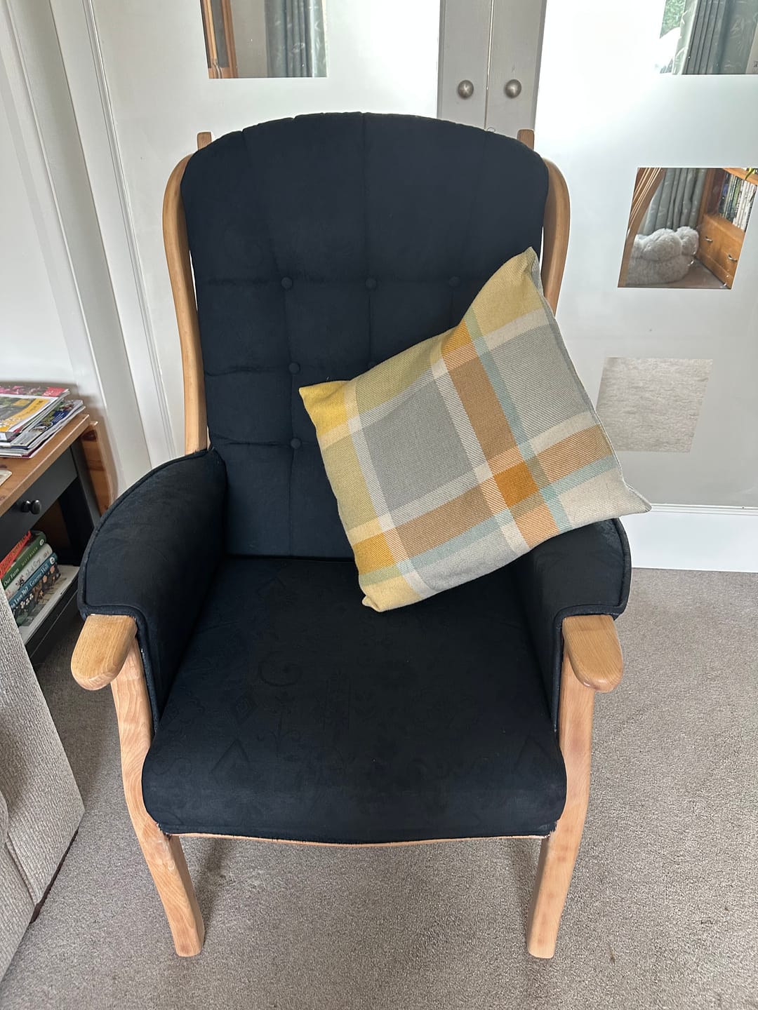 Customer photo review of Fabric Paint -- Dark Blue