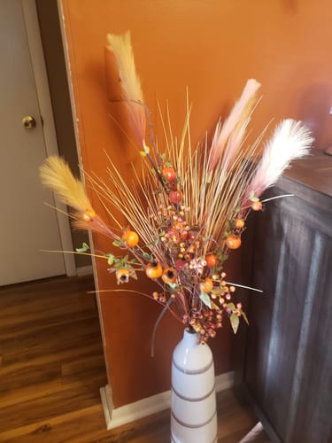 Customer photo review of Bulk 33" Grass Artificial Plant Faux Reed Grass Fake Shrubs Outdoor Plant Pampas Wholesale