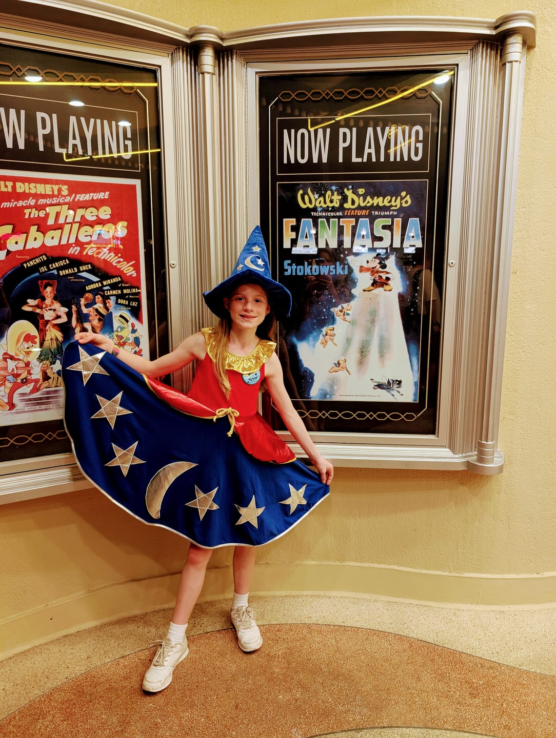 Customer photo review of Sorcerer Mouse Twirl Dress and Hat
