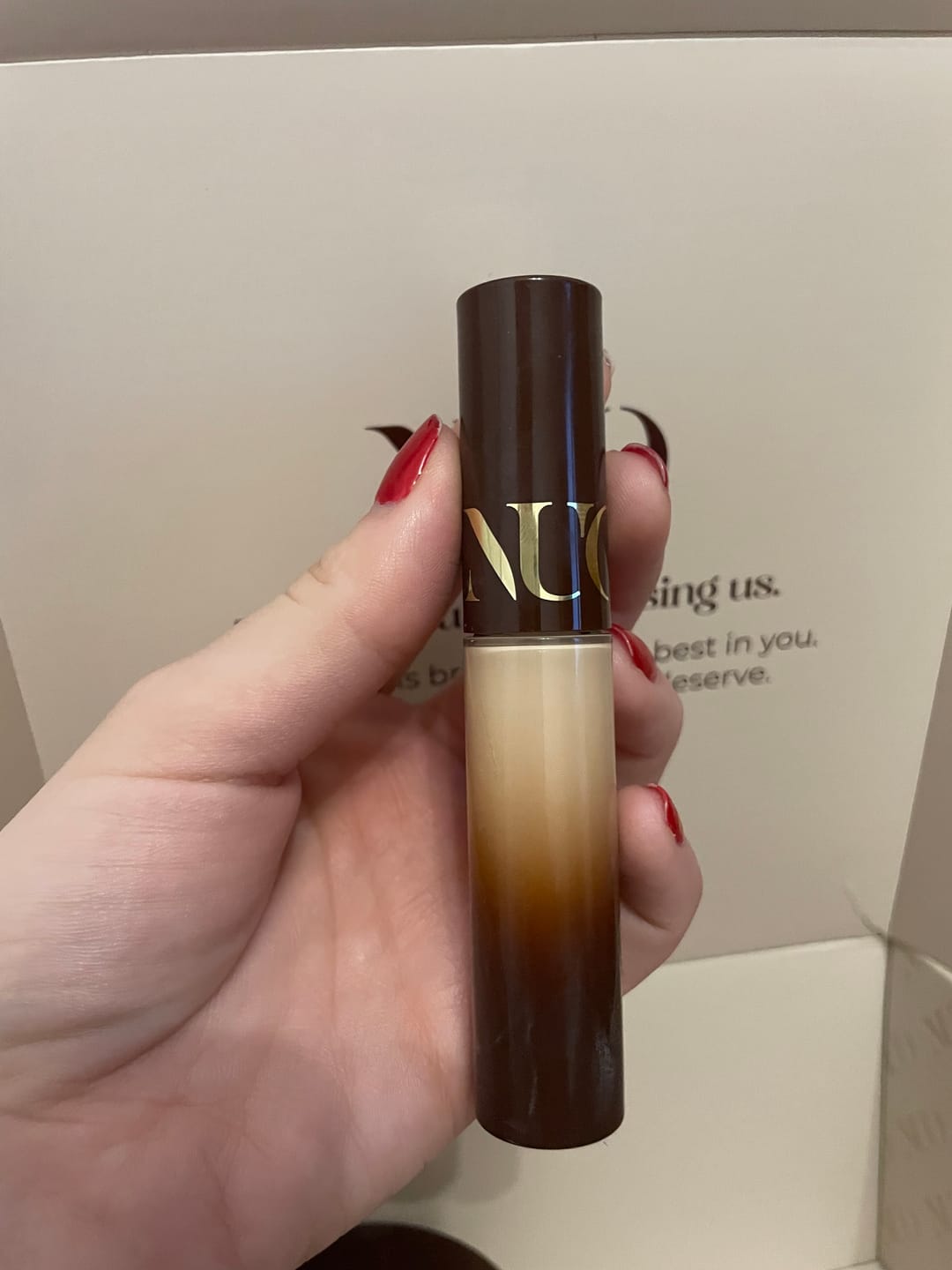 Customer photo review of Concealer cu acoperire mare