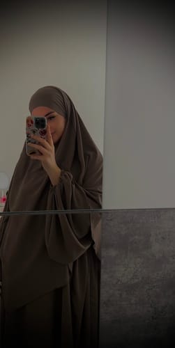 Customer photo review of Einlagiger Khimar aus Jazz