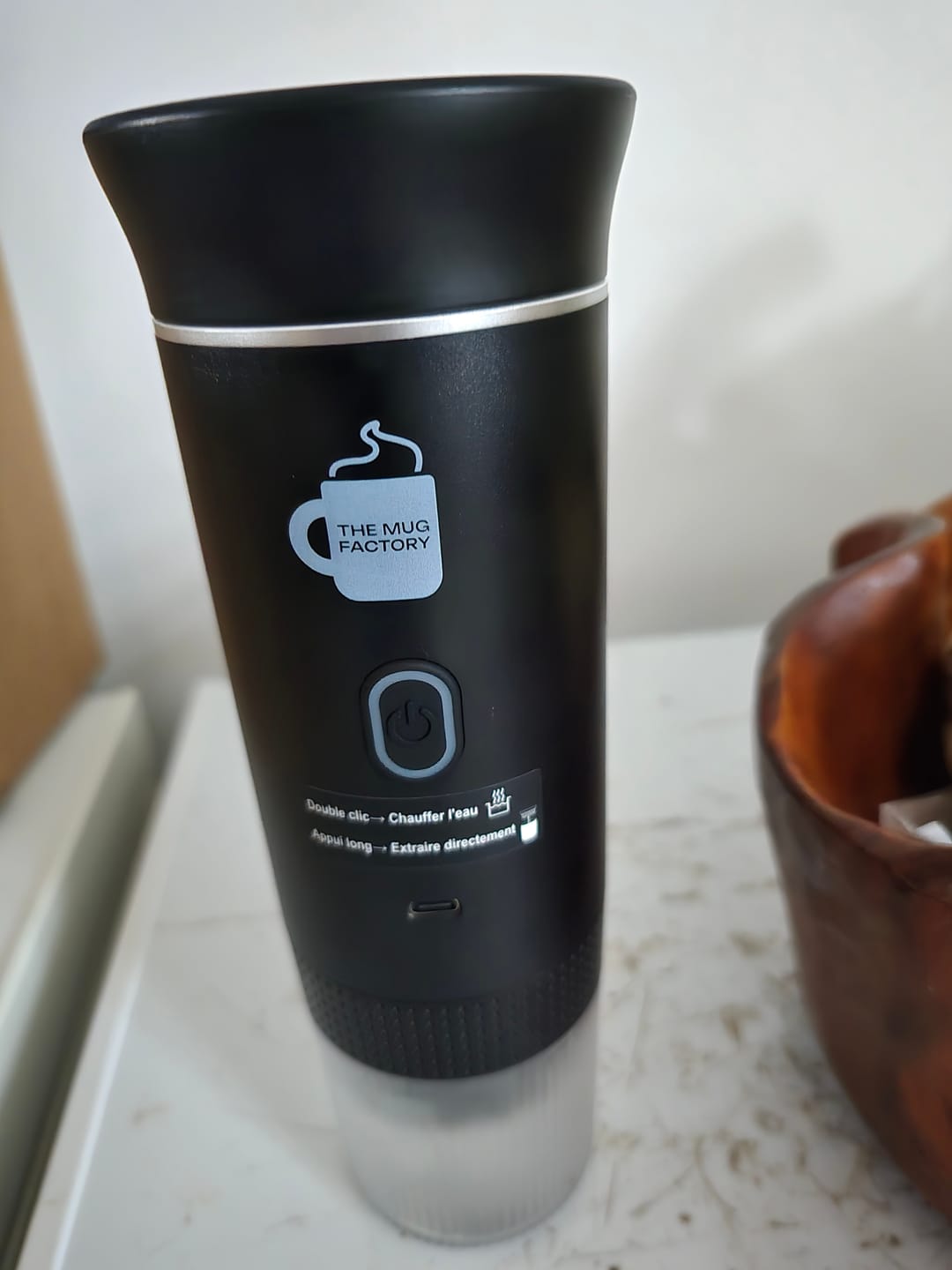 Customer photo review of Expresso Bottle - cafetières machines à expresso portable