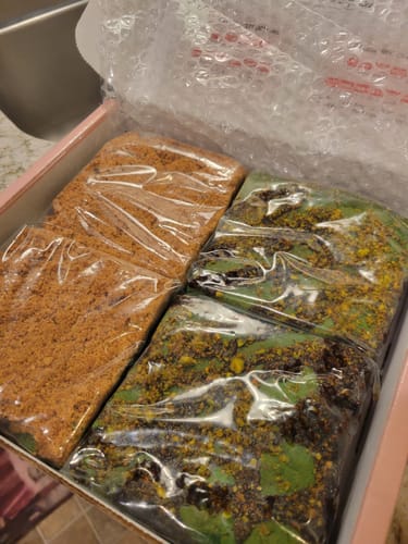 Customer photo review of Pistachio Box