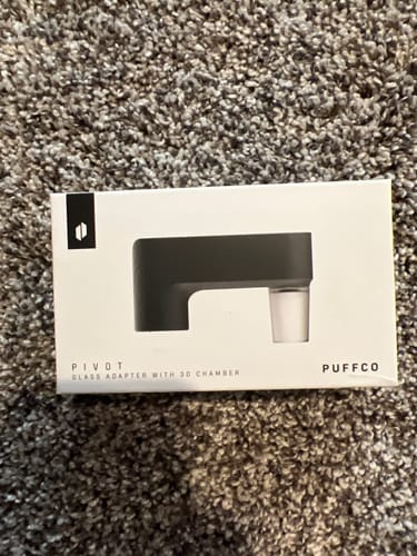 Customer photo review of Puffco Pivot Glass Adapter with 3D Chamber