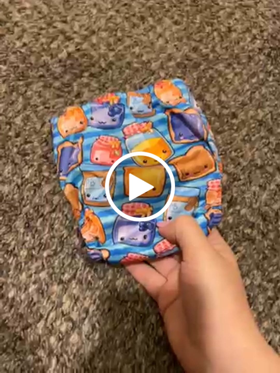 Customer video review of Tiny Tushies Newborn AIO Cloth Diaper