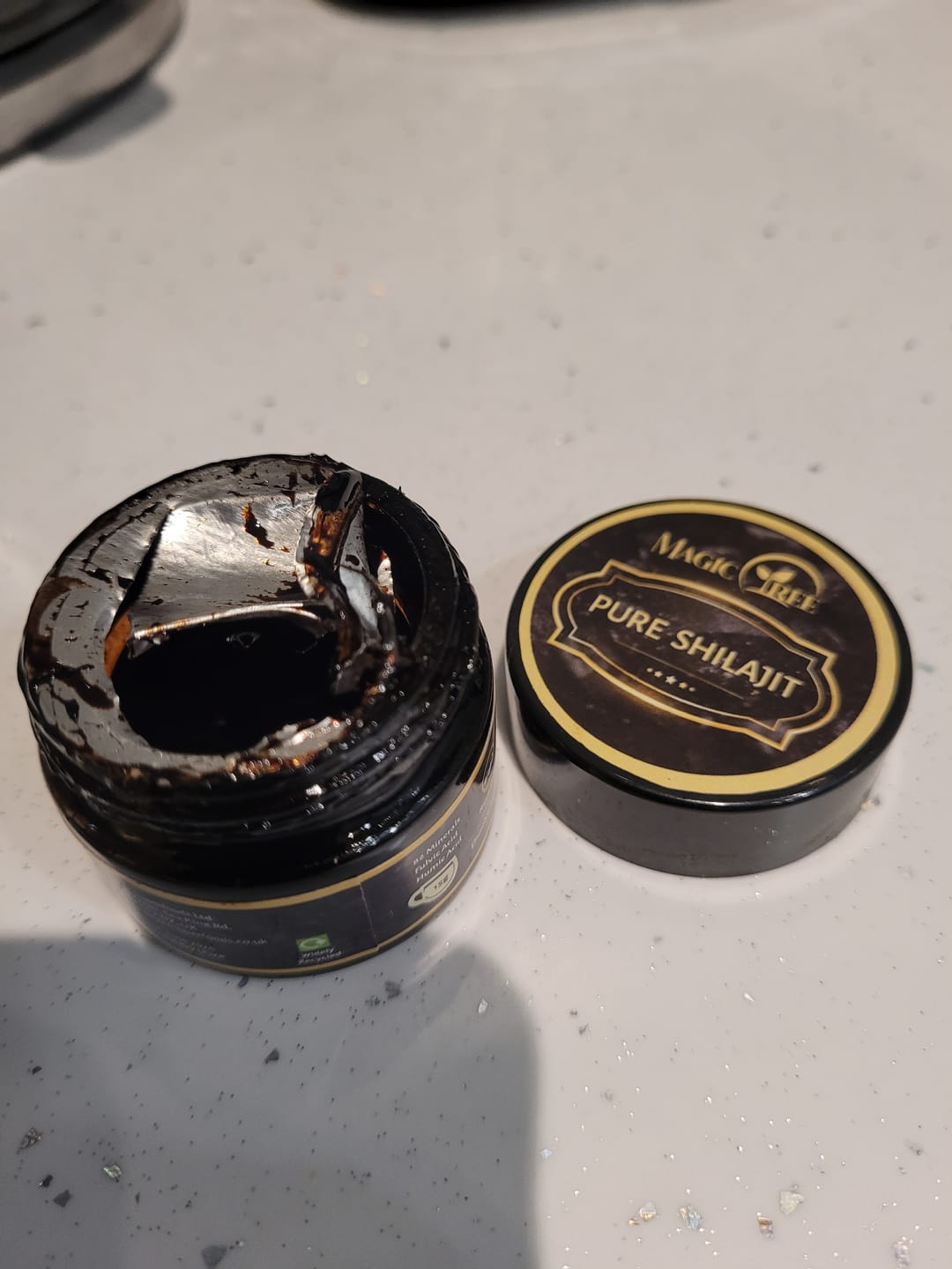 Customer photo review of Pure Organic Shilajit