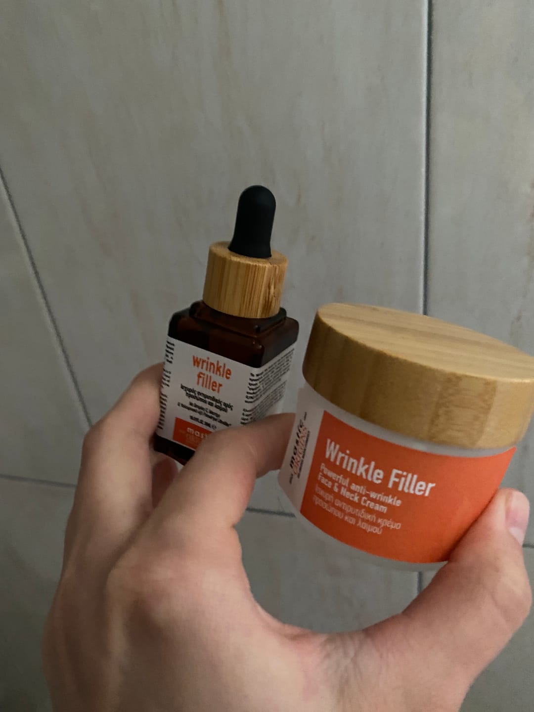 Customer photo review of WRINKLE FILLER SET