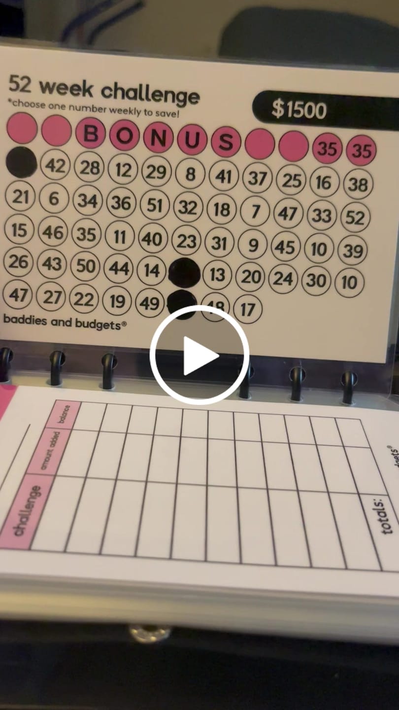 Customer video review of The 52 Week Challenge