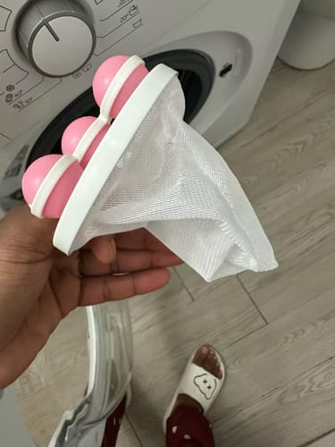 Customer photo review of LintFree Wasfilter – Voor Schoner, Frisser en Pluisvrij Wassen!