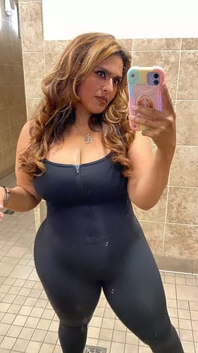 Customer photo review of Nina - Compression Jumpsuit