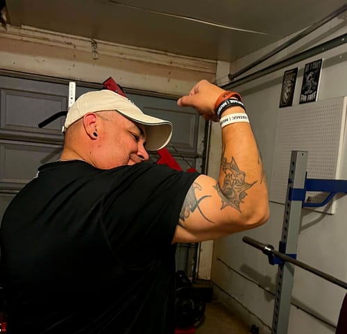 Customer photo review of Premium T-Shirt