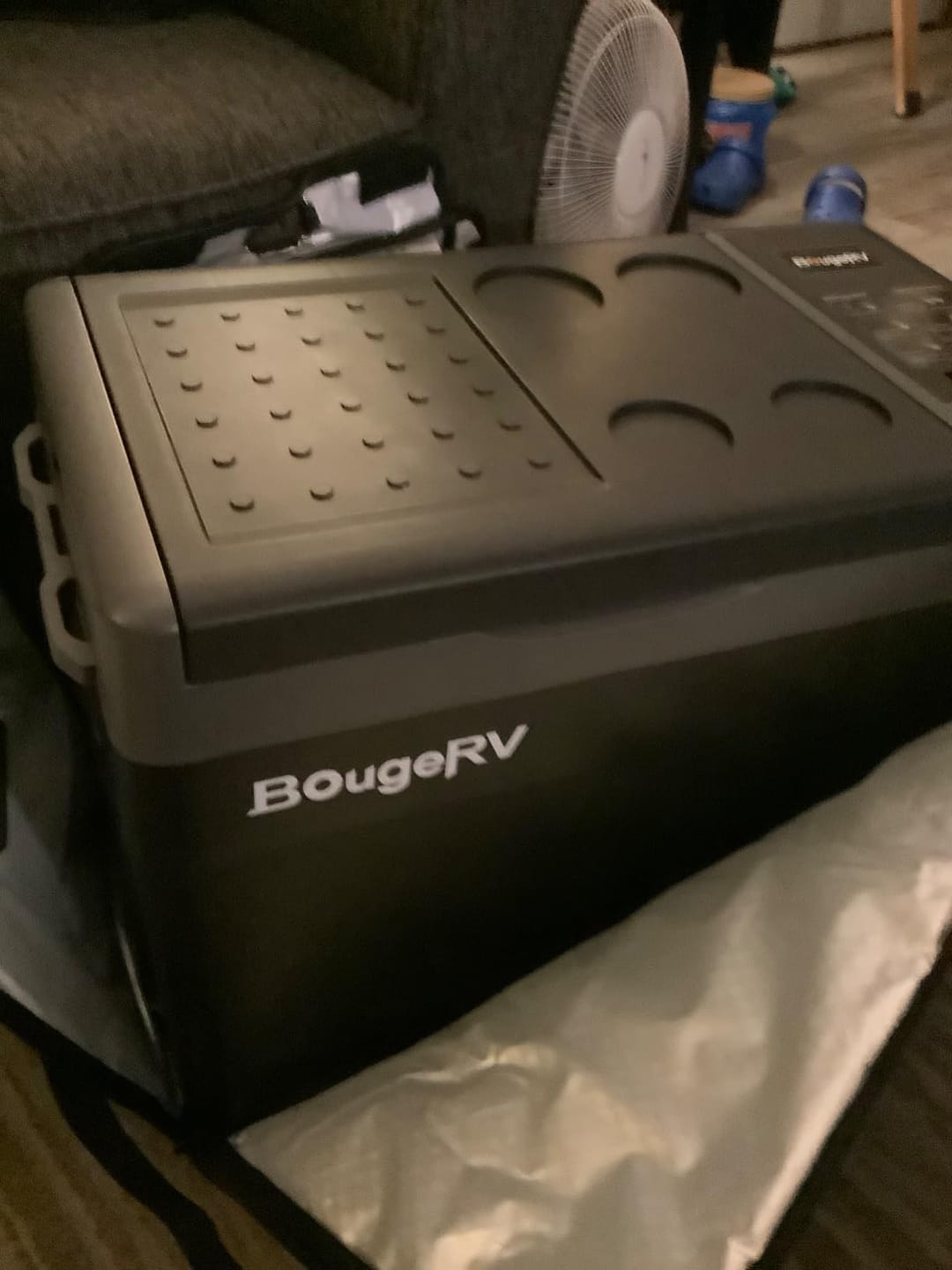 Customer photo review of BougeRV CRPRO30 30L 12V Portable Car Fridge Freezer