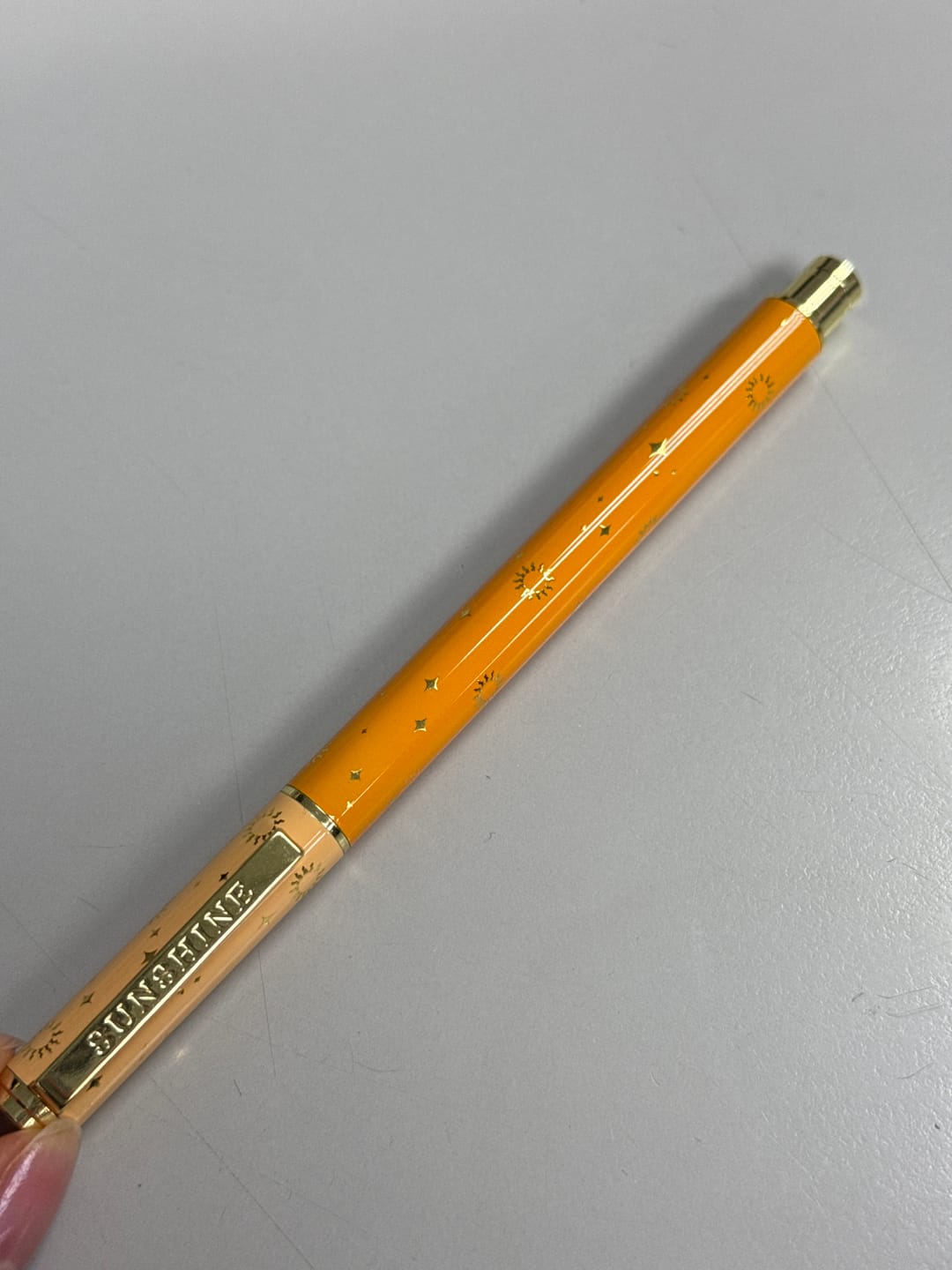 Customer photo review of Sunshine Pen - Marigold