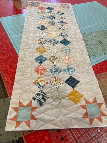 Customer photo review of Checkers and Stars PDF Pattern